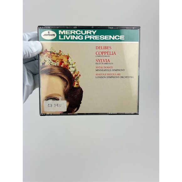 Delibes Sylvia & Coppelia Mercury Living Presence CD Box Set - 3 Discs X2379 - Picture 1 of 11